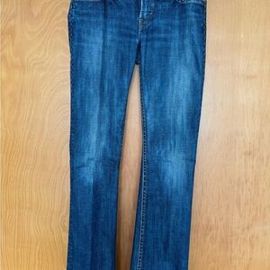 Stylish Blue Boot Cut Women's Jeans